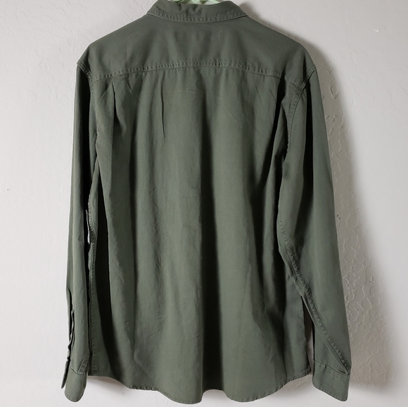 Men's Old Navy Oversized Cotton Shirt Jacket - Picture 3 of 15